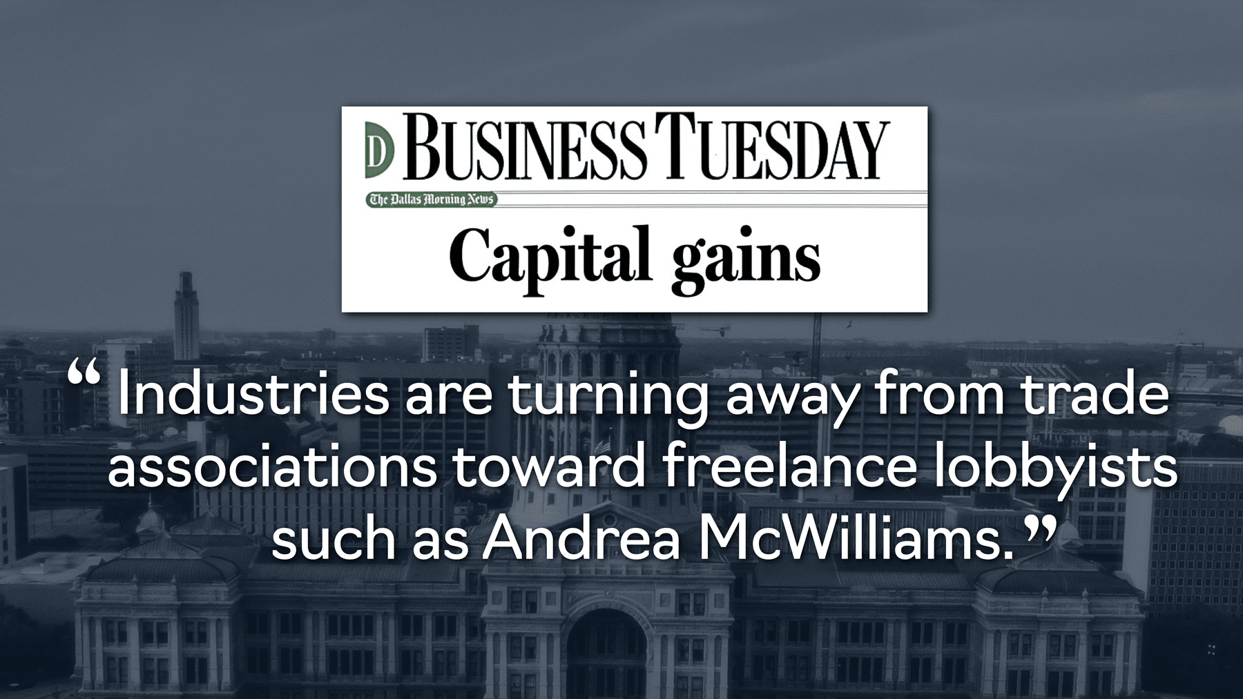 Capital Gains – Dallas Morning News