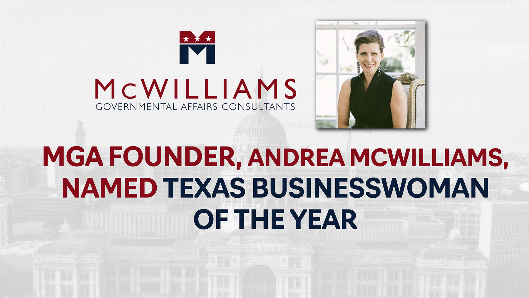 MGA Founder Named Texas Businesswoman of the Year